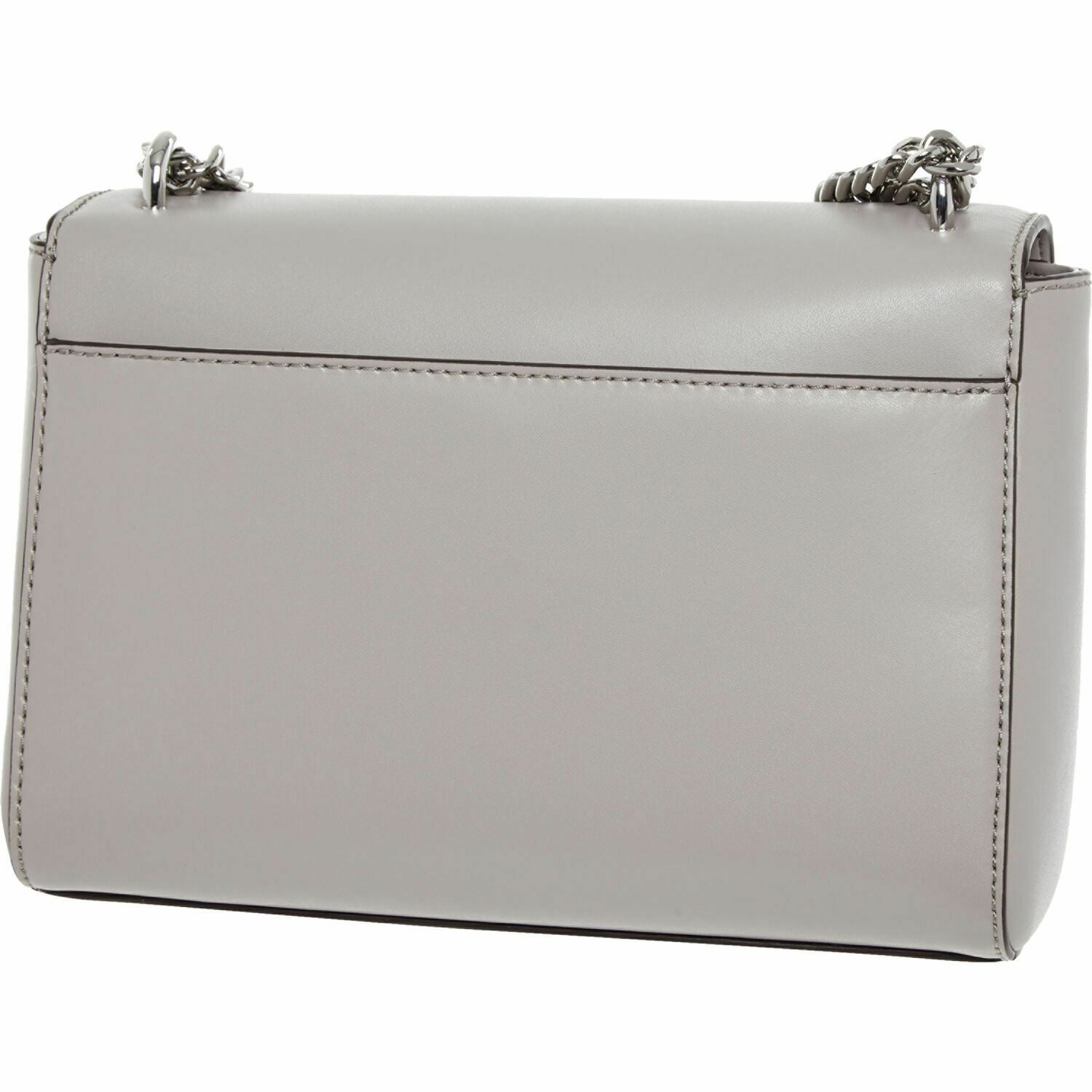 MICHAEL KORS Women's MINDY Chain Strap Shoulder Bag, Pearl Grey