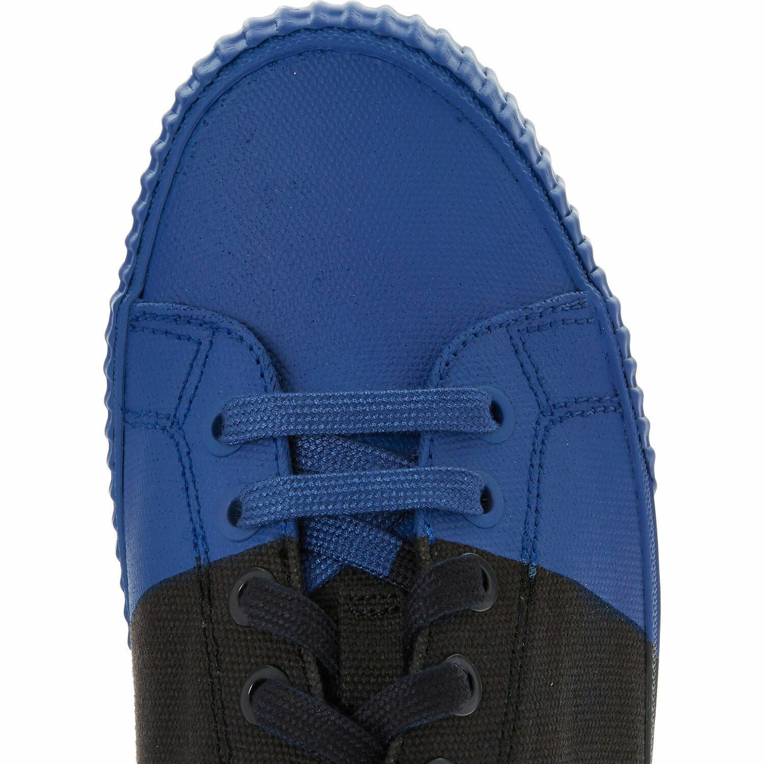 Calvin Klein Jeans Women's IVANIA Blue & Black Canvas Trainers, UK 4 RRP £86