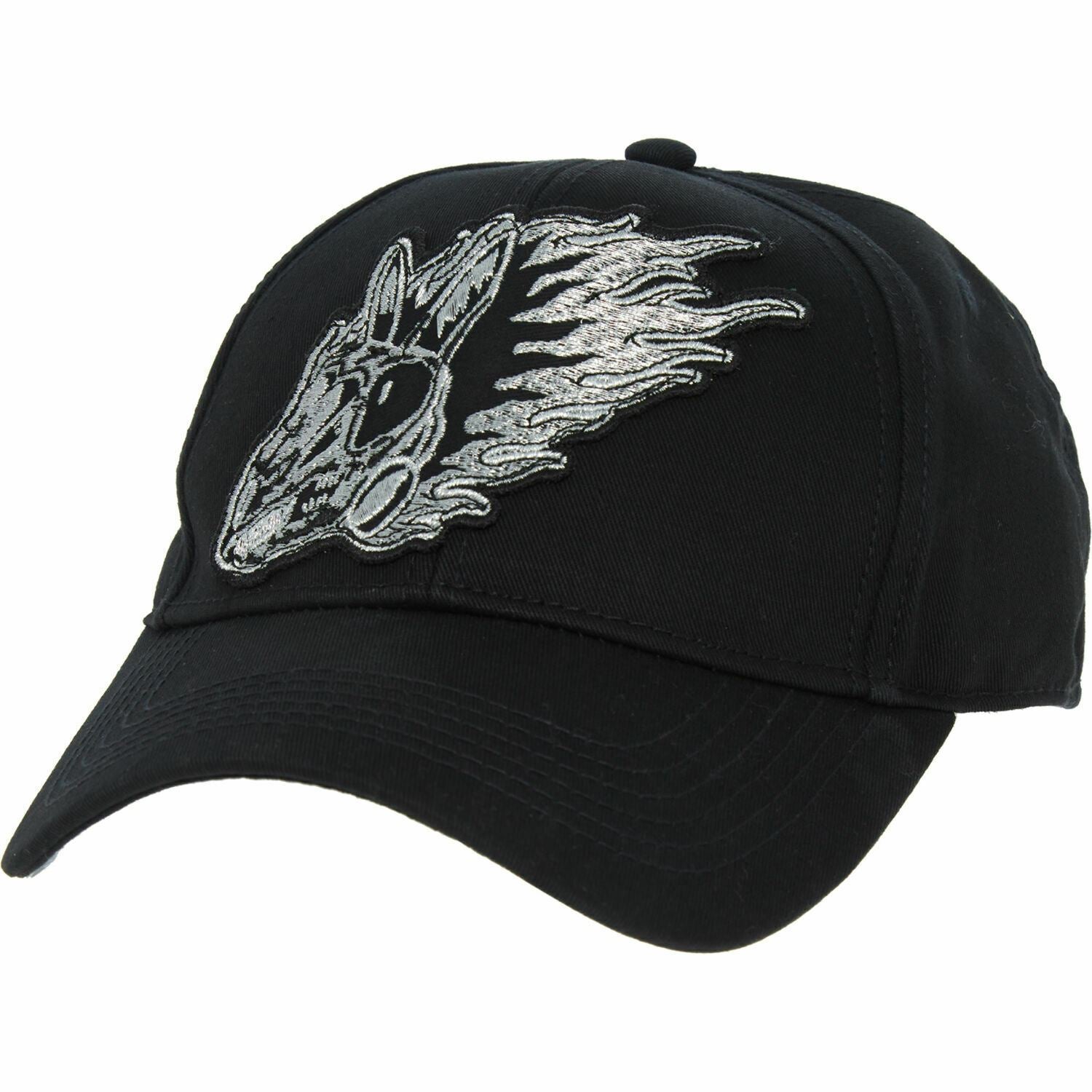 MCQ Alexander McQueen Mens Sling Back Black Baseball Cap Hat