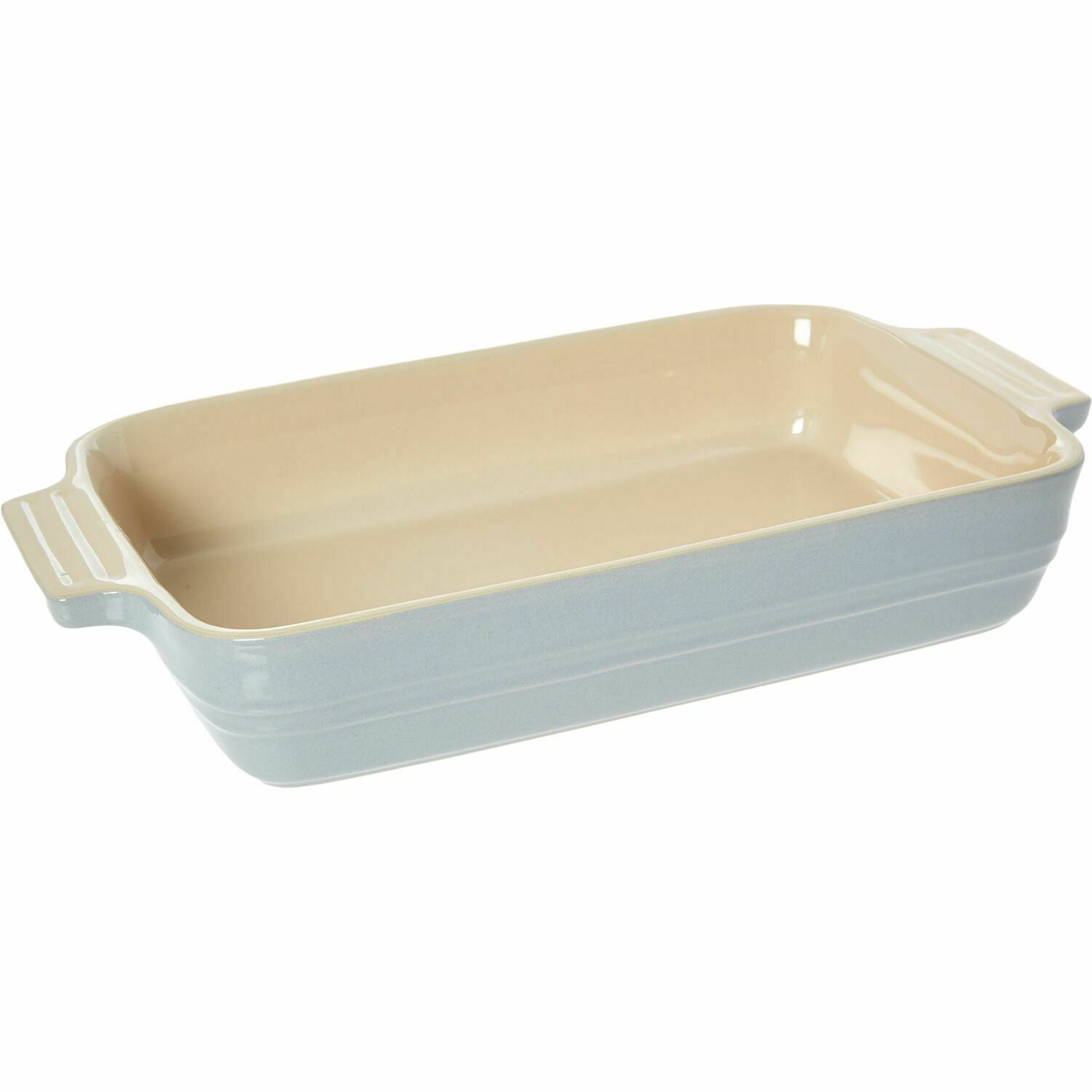 LE CREUSET Light Grey Rectangular Baking Dish 26cm x 16.5cm x 4.5cm