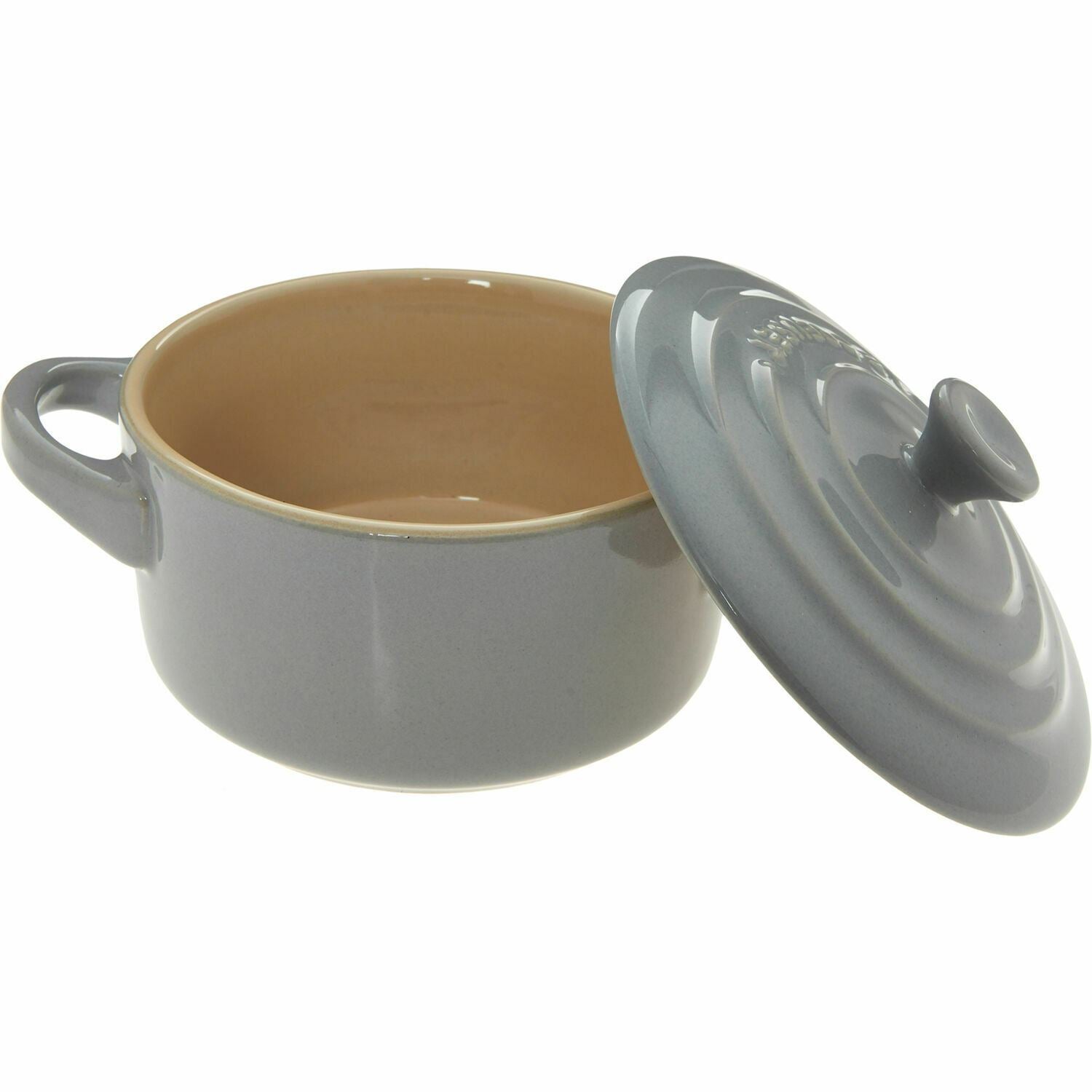 Le Creuset Grey Mini Casserole Pot