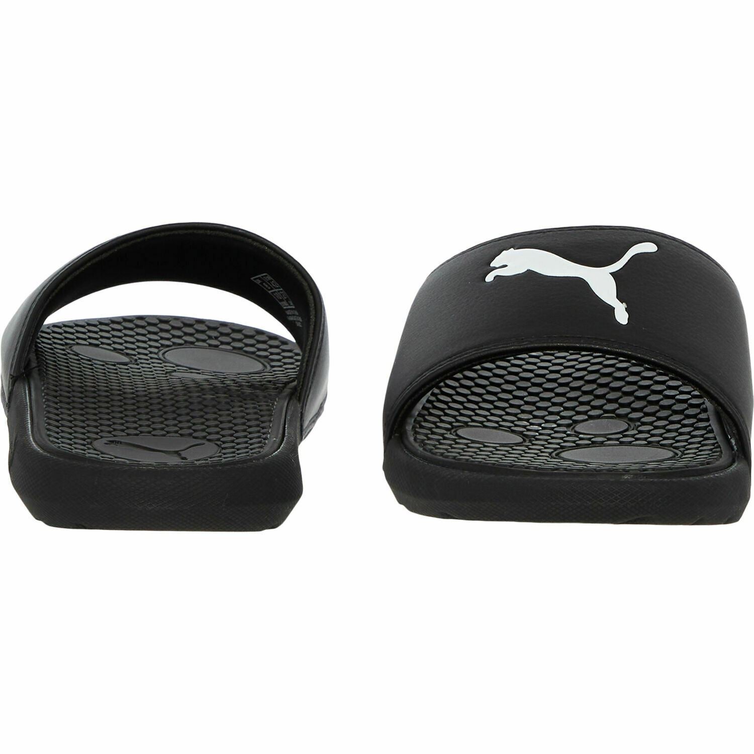 PUMA Womenâs COOL CAT SPORT Logo Sliders Sandals, Black, size UK 5 EU 38