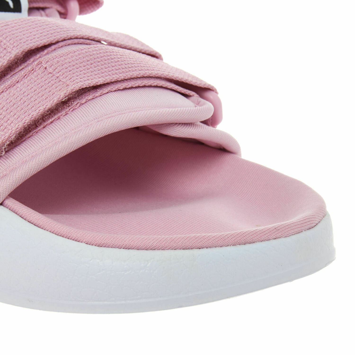 PUMA Girls LEADCAT YLM 19 Jr Flat Sandals, Pale Pink/White, size UK junior 4
