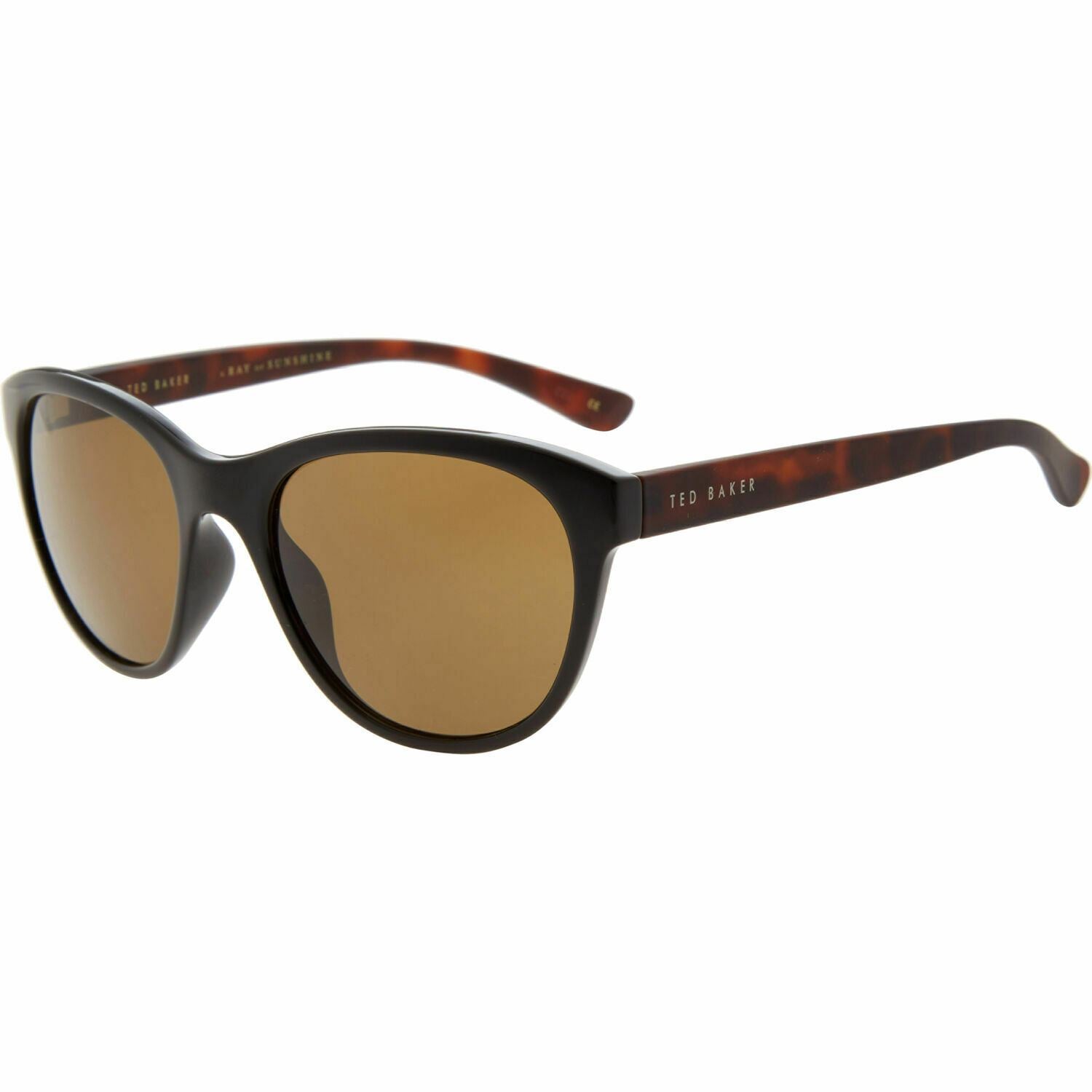 TED BAKER Women's ALIDA Black/Brown Sunglasses, TB1358