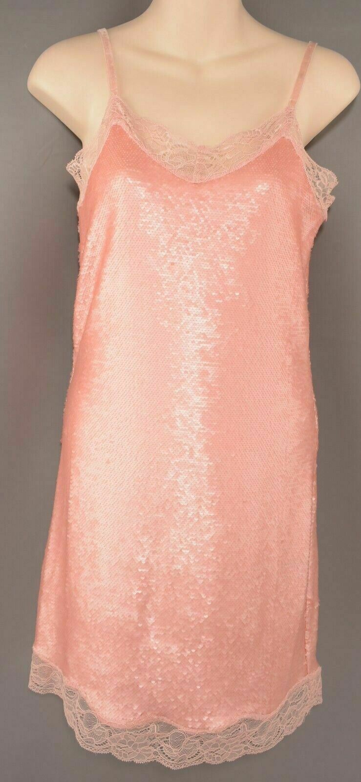 GUESS Women's Pink Sequin Dress, sizes UK 4 UK 16, RRP £89