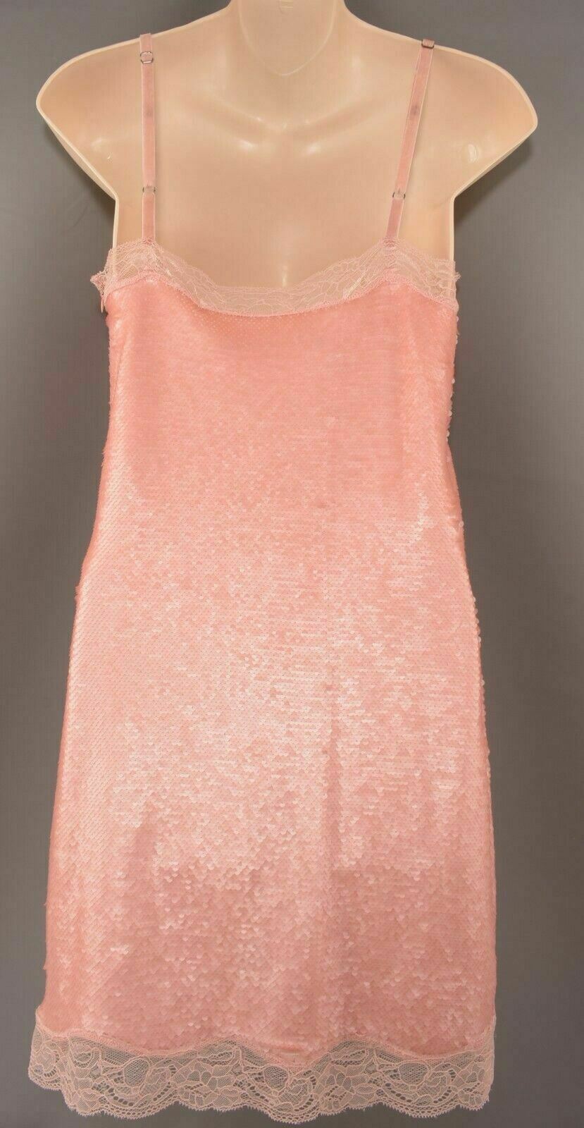 GUESS Women's Pink Sequin Dress, sizes UK 4 UK 16, RRP £89