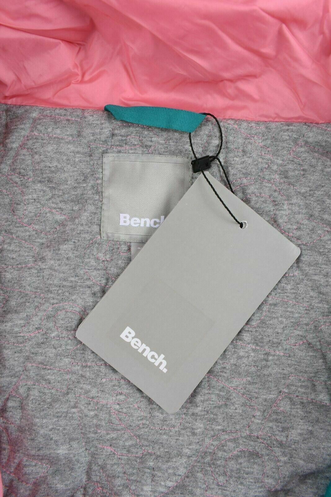 BENCH Women's Pink Hooded Windbreaker Jacket, size SMALL