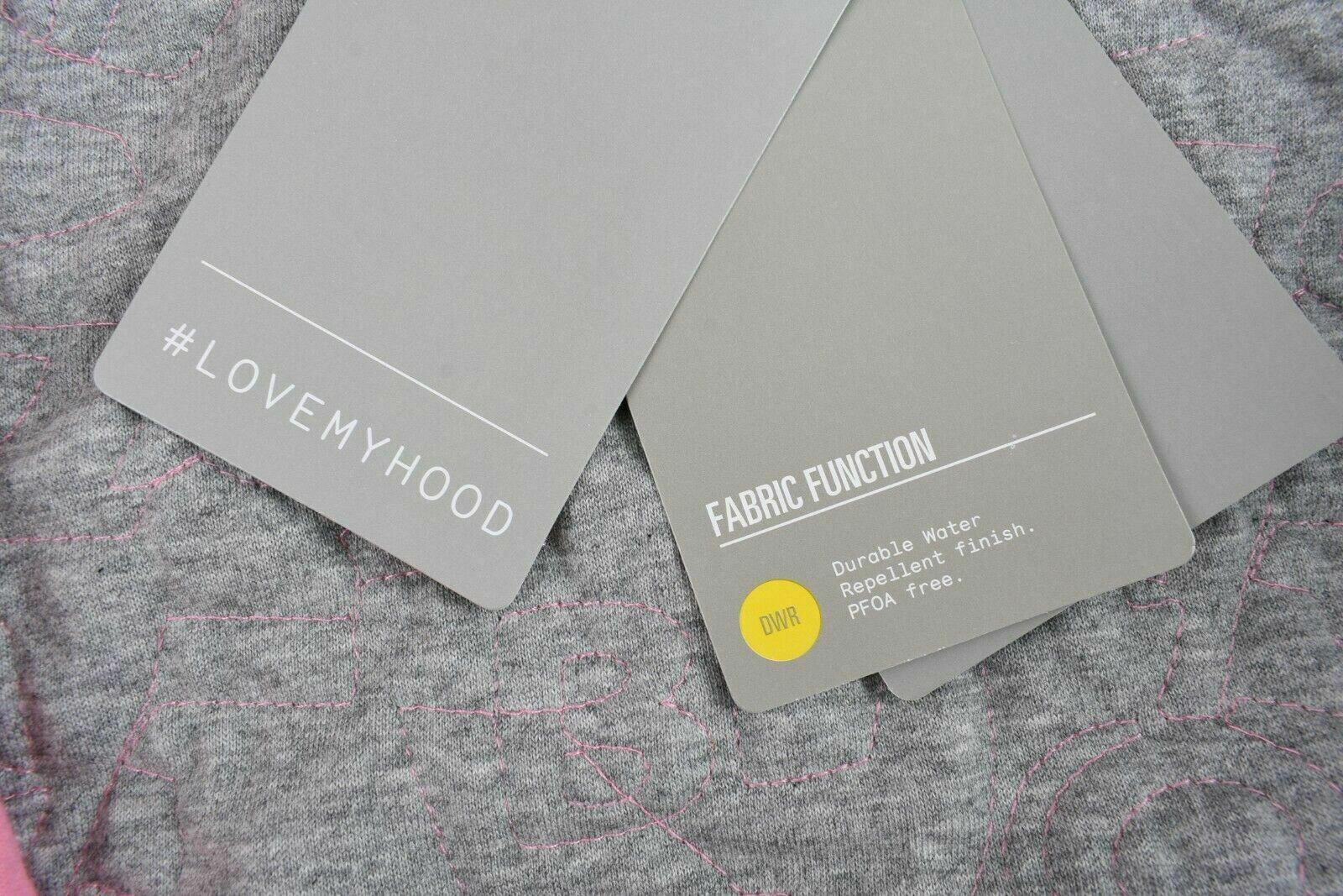 BENCH Women's Pink Hooded Windbreaker Jacket, size SMALL