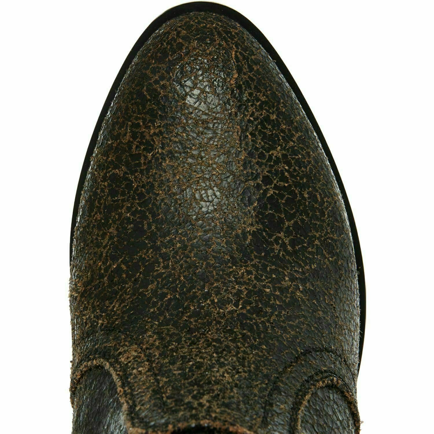 Diesel Women's Black D-Flamingo Crackle Heeled Chelsea Boots RRP£240 UK 6.5