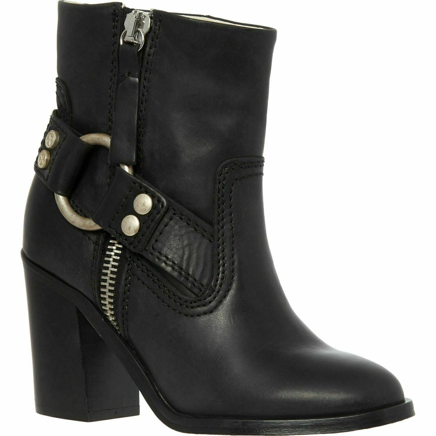 Diesel D-FLAMINGO ABZ Women's Black Ankle Boots RRP £260 UK 4.5 EU 37 USA 7