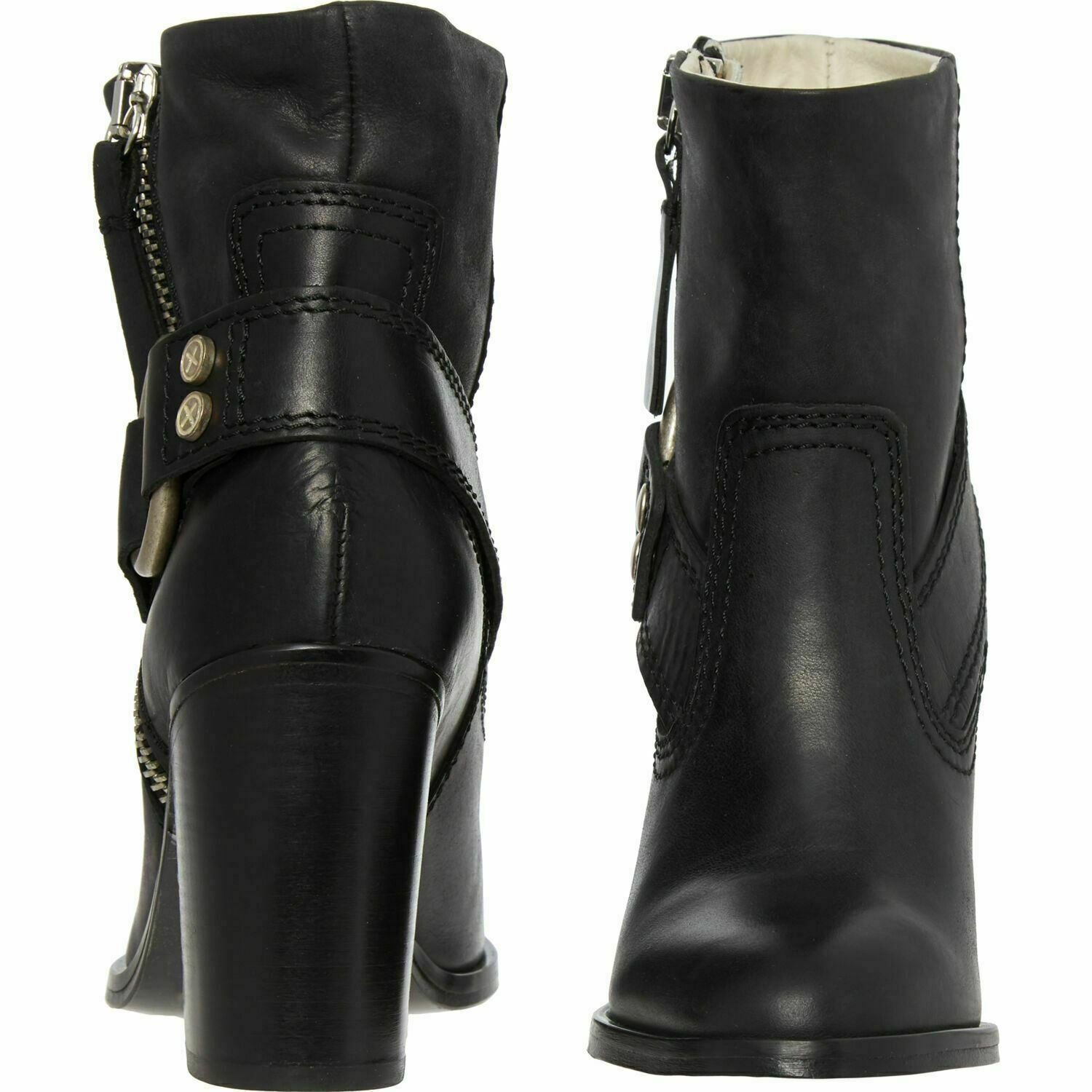 Diesel D-FLAMINGO ABZ Women's Black Ankle Boots RRP £260 UK 4.5 EU 37 USA 7