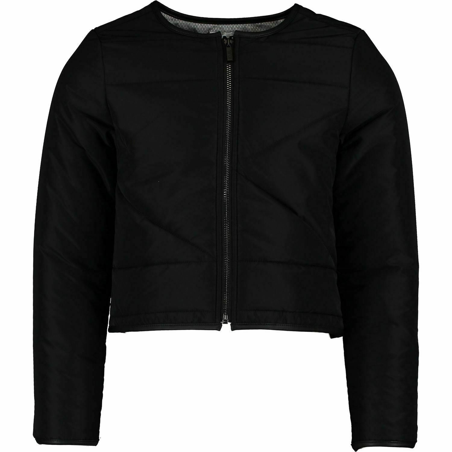 KARL LAGERFELD KIDS Girls' Black Padded Crop Jacket, 8 years / 126 cm, RRP £115
