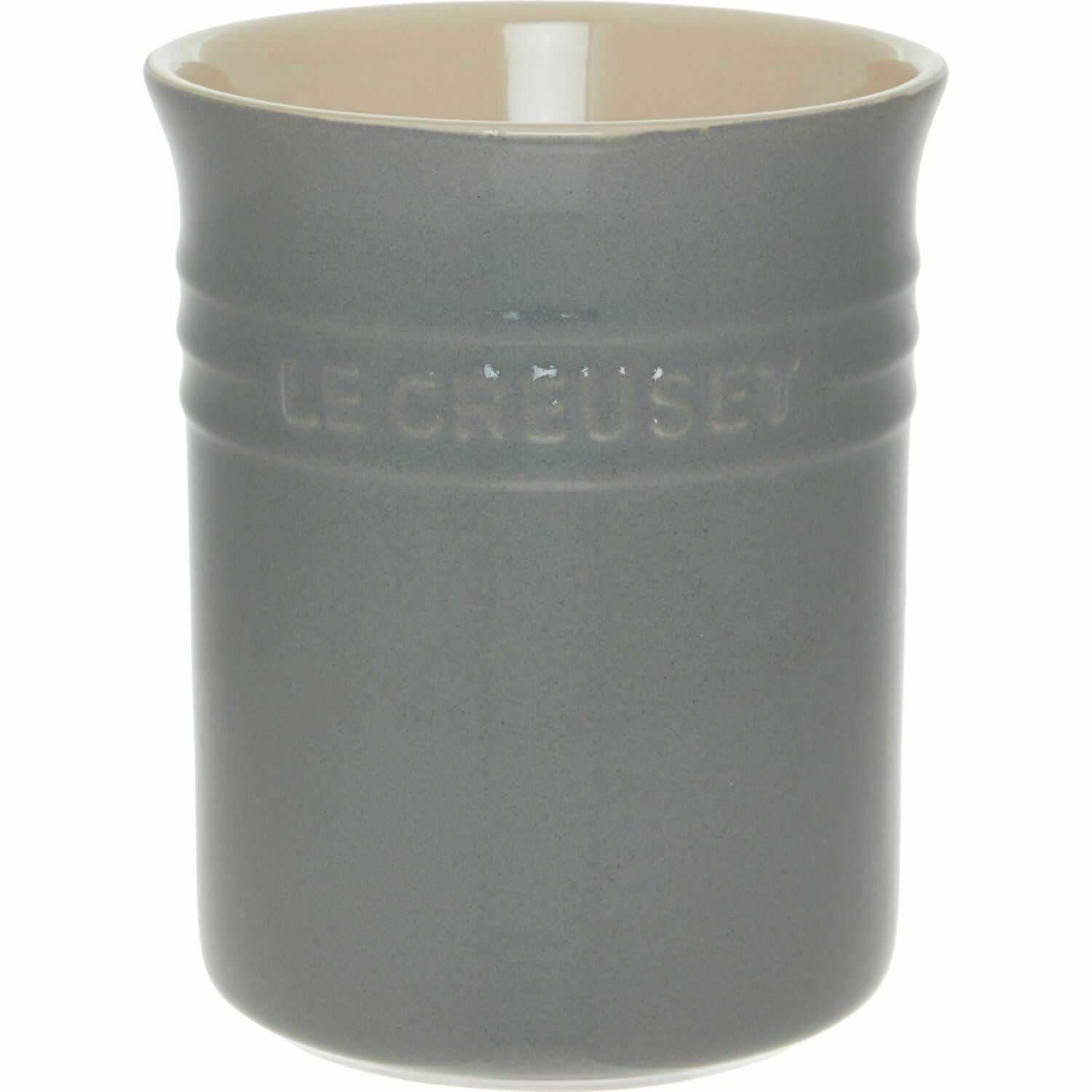 LE CREUSET Grey Stone Utensil Jar 15 x 12.5cm