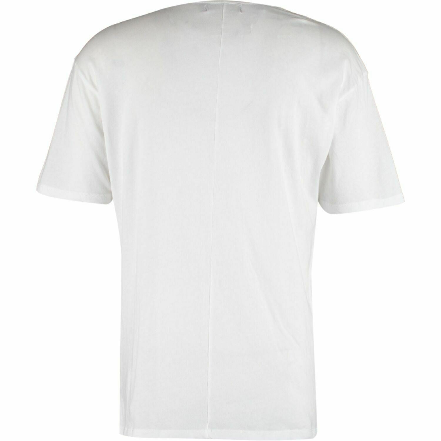 RELIGION Men's White & Chest Logo T-Shirt Top, size M
