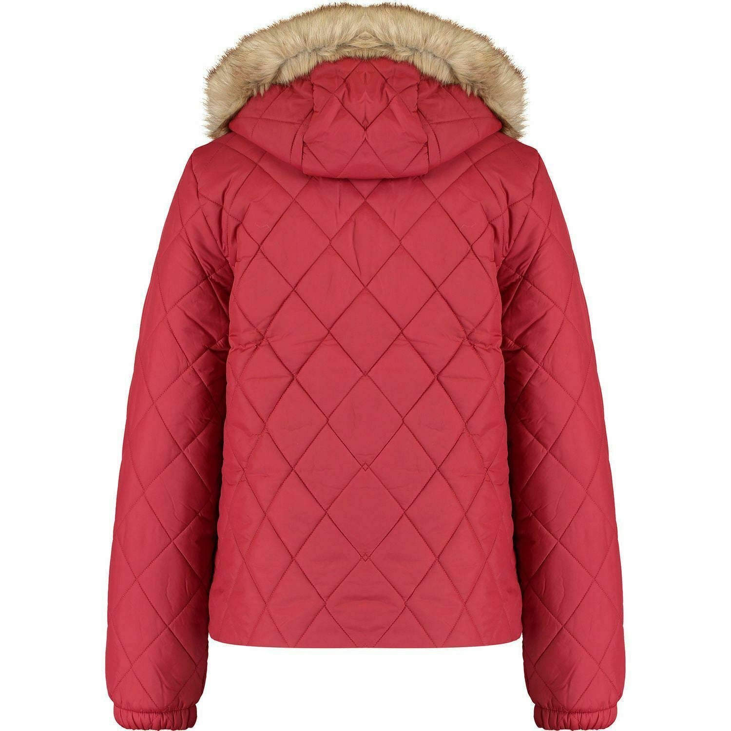 LEVI'S Women's Red Quilted Padded Jacket, size XS