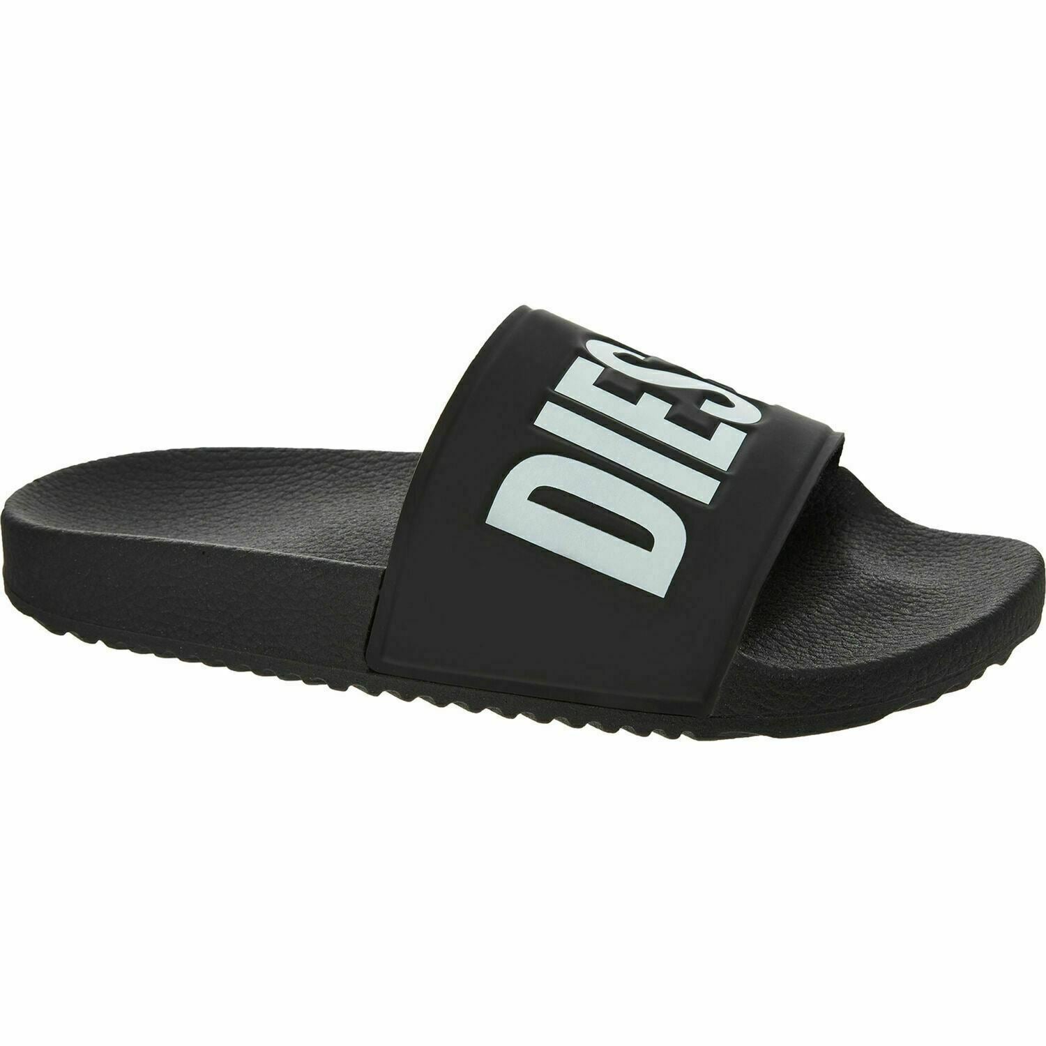 Women's Diesel Freestyle W R Black & White Sliders Sandals USA 9 UK 6.5 EUR 40