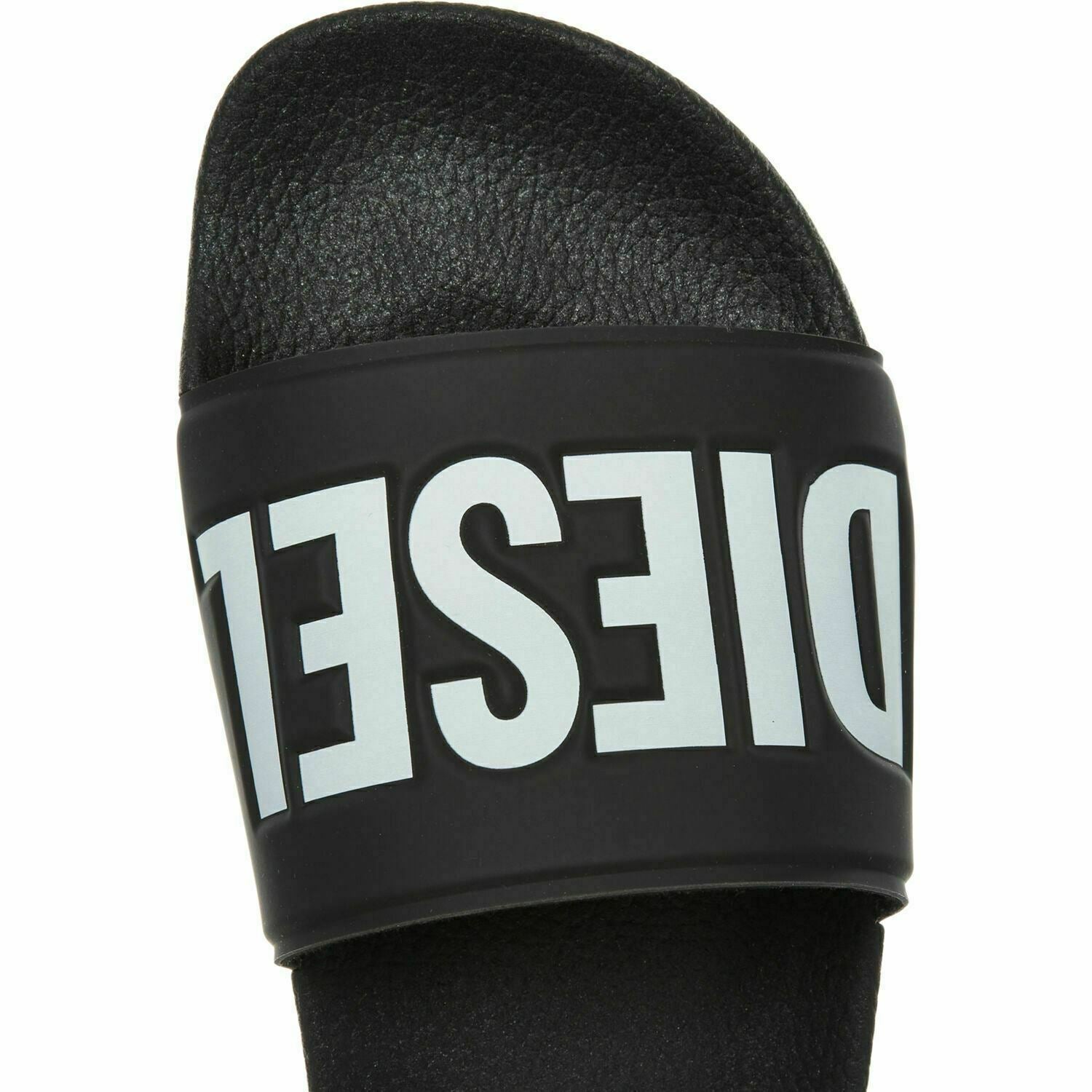 Women's Diesel Freestyle W R Black & White Sliders Sandals USA 9 UK 6.5 EUR 40