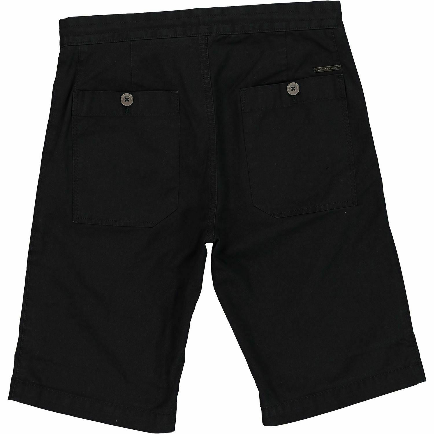 CALVIN KLEIN Men's Navy Tie Front Shorts W28
