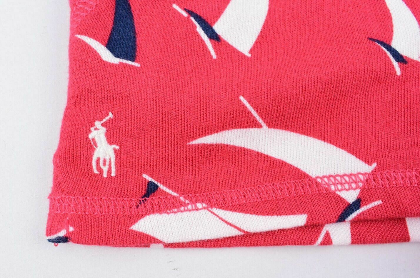 POLO RALPH LAUREN Baby Girls Shorts Red/With Print sizes 9 m /12 m /18 months