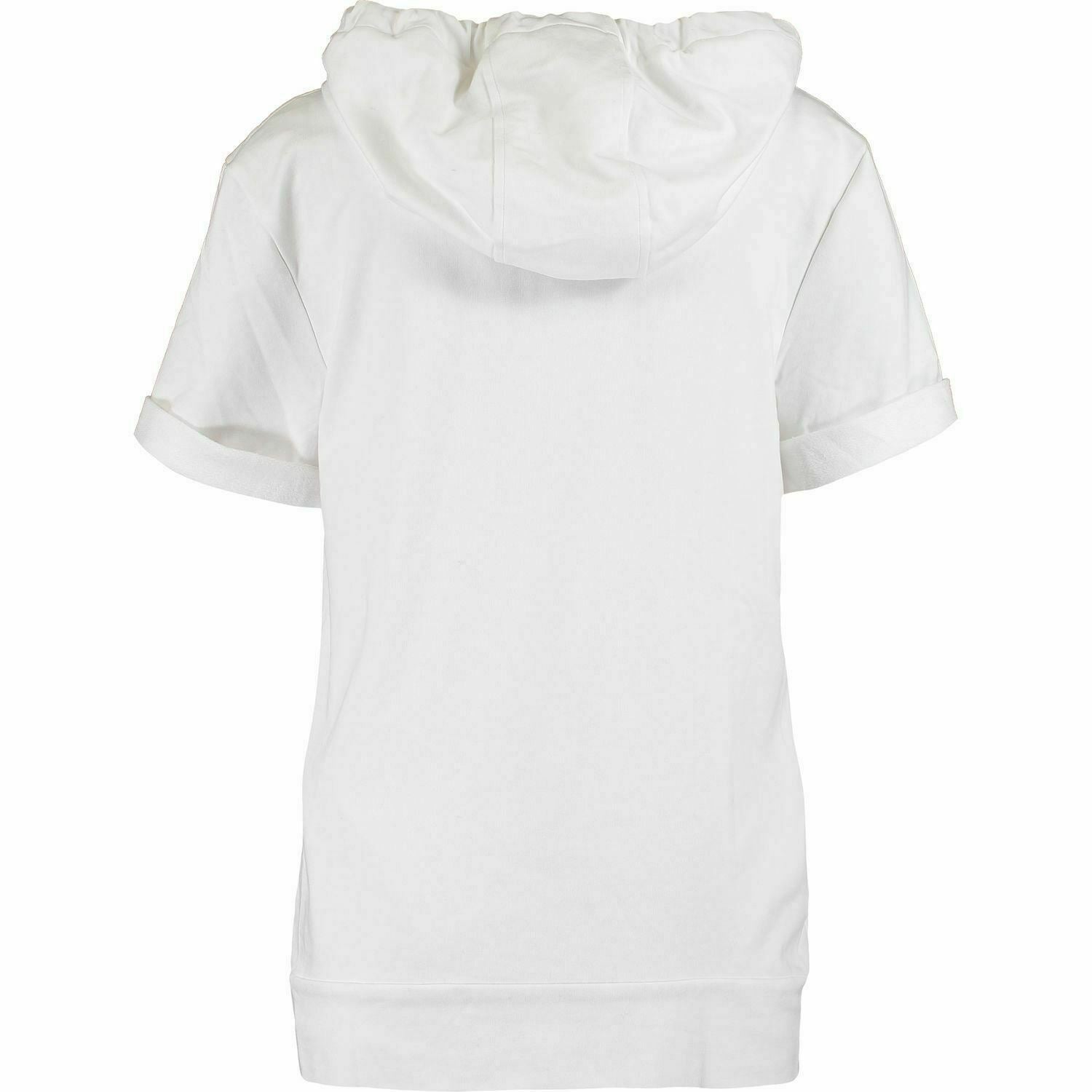 BIKKEMBERGS Womens White Short Sleeve Sweatshirt Size S & Size M