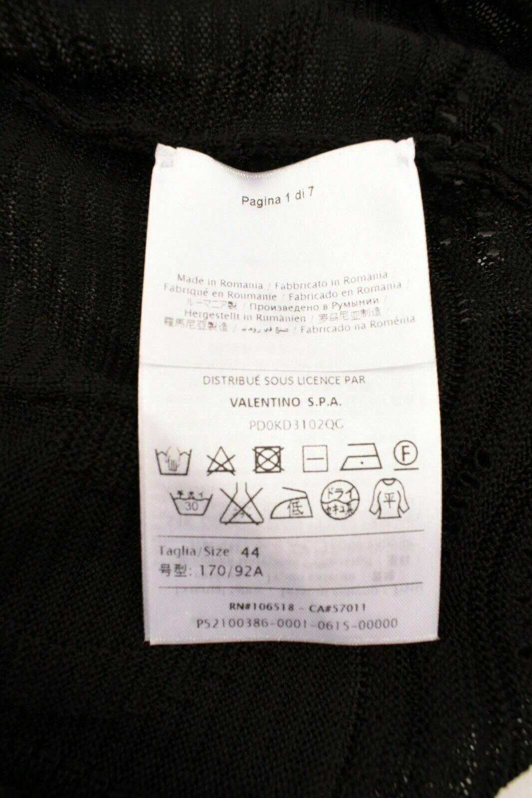 MISSONI Women's Black Knit Skater Dress, size UK 12 / IT 44