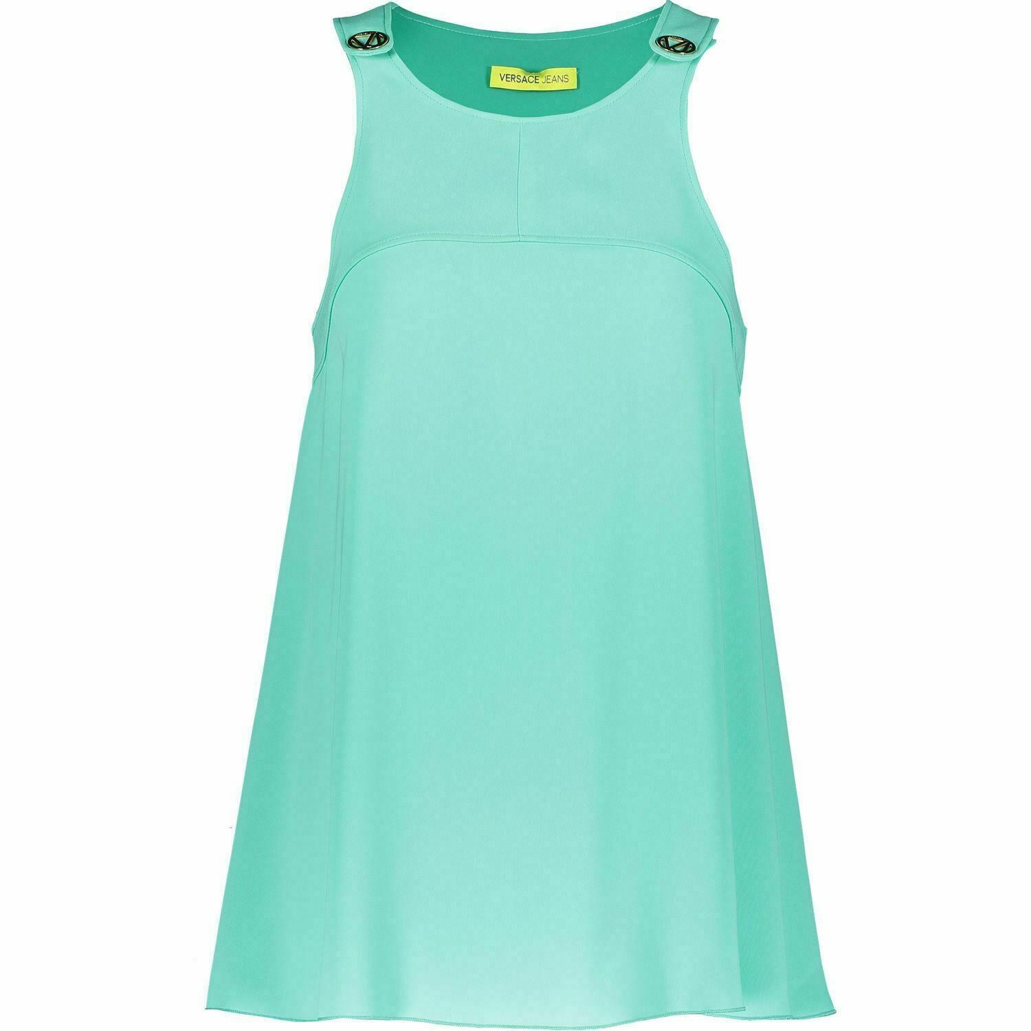 VERSACE JEANS Women's Sleeveless Top, size UK 10 UK 12/ IT 42 44