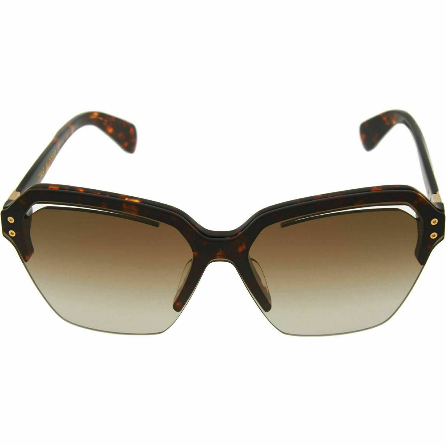 RAG & BONE Women's Sunglasses, Havana Brown, RNB1037