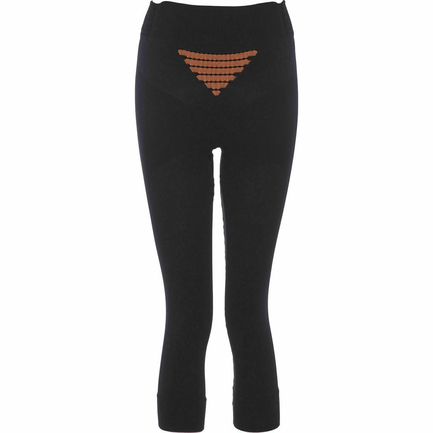X BIONIC ENERGIZER Women's Black & Orange Compression Joggers - XS