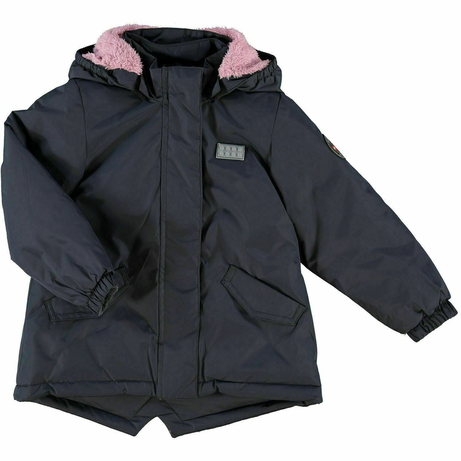LEGO WEAR Baby Girls Kids JOSIE Waterproof Winter Jacket, Navy Blue 12 m & 18 m