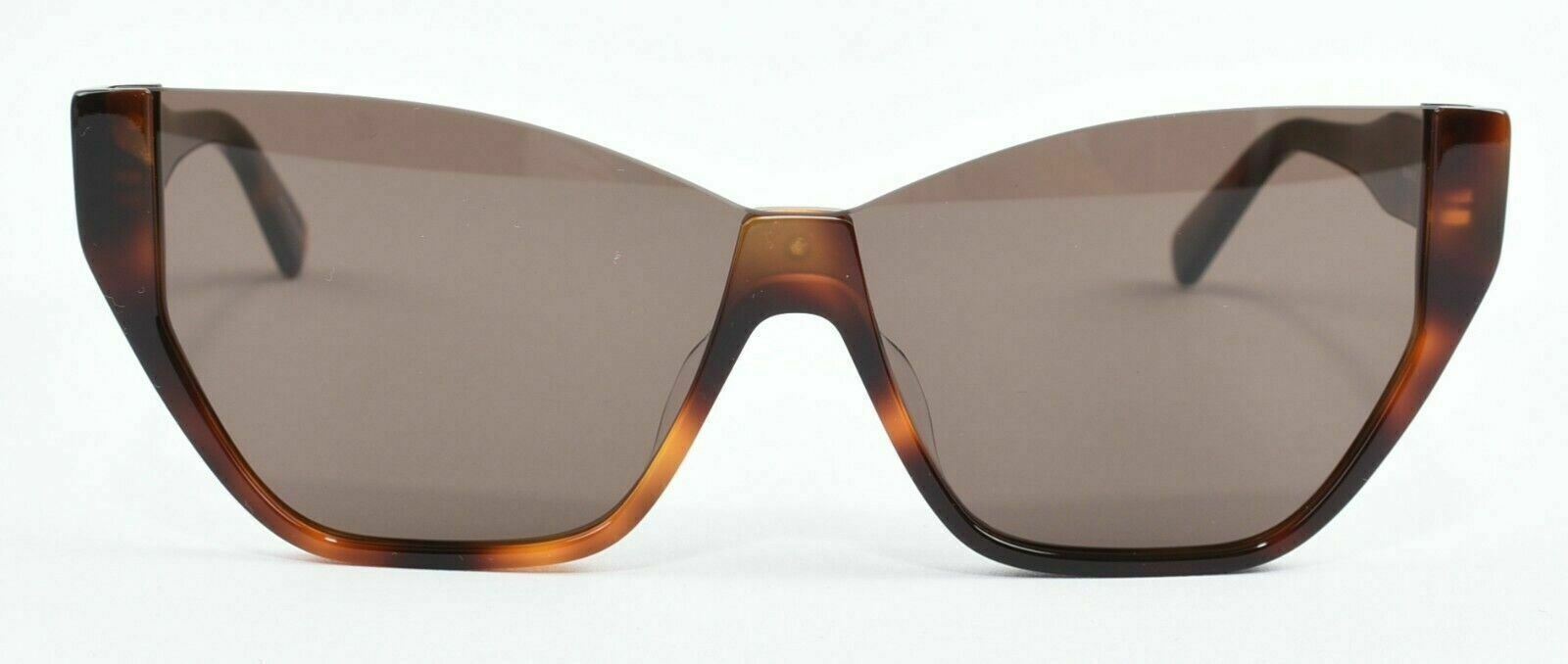 REBECCA MINKOFF Women's SELMA 2/S Half Rim Sunglasses, Brown Havana