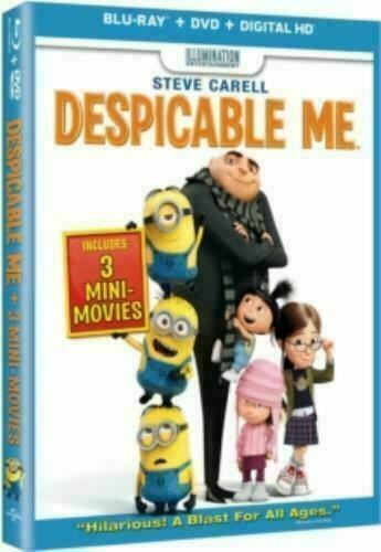 DESPICABLE ME (Region A USA and Canada) BluRay US Import to UK - Sealed