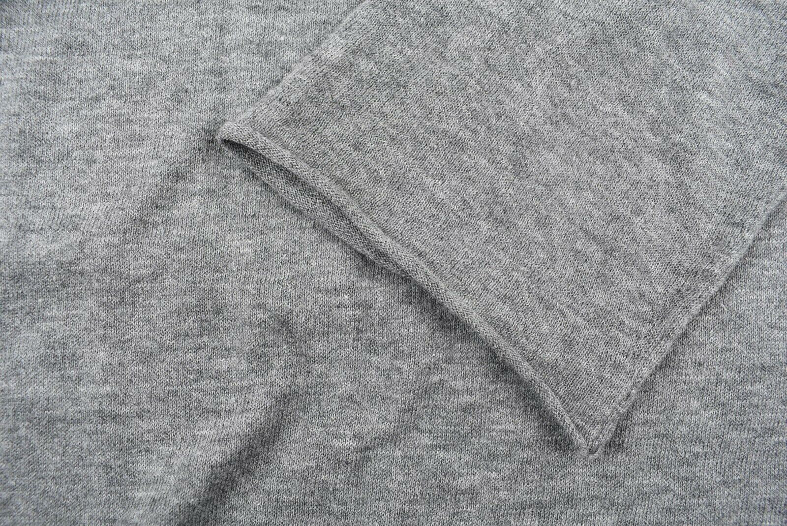 ZADIG & VOLTAIRE Men's Lightweight Cotton Jumper, Grey, size L