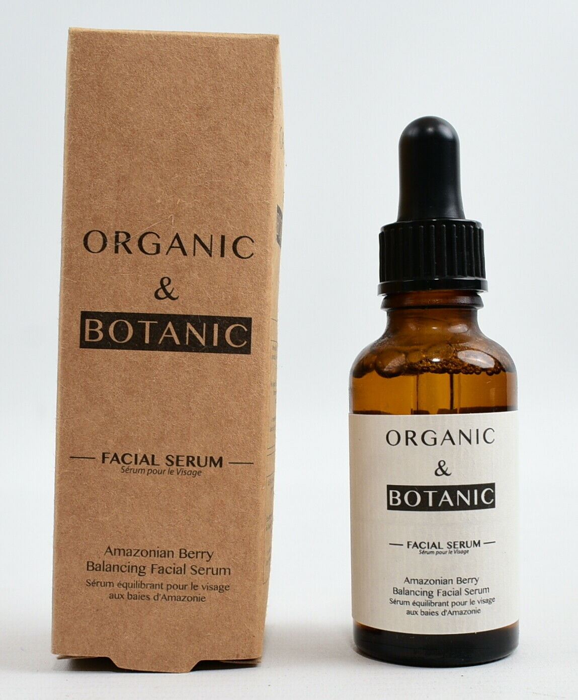 ORGANIC & BOTANIC - Amazonian Berry Facial Serum - Vegan Friendly 30ml