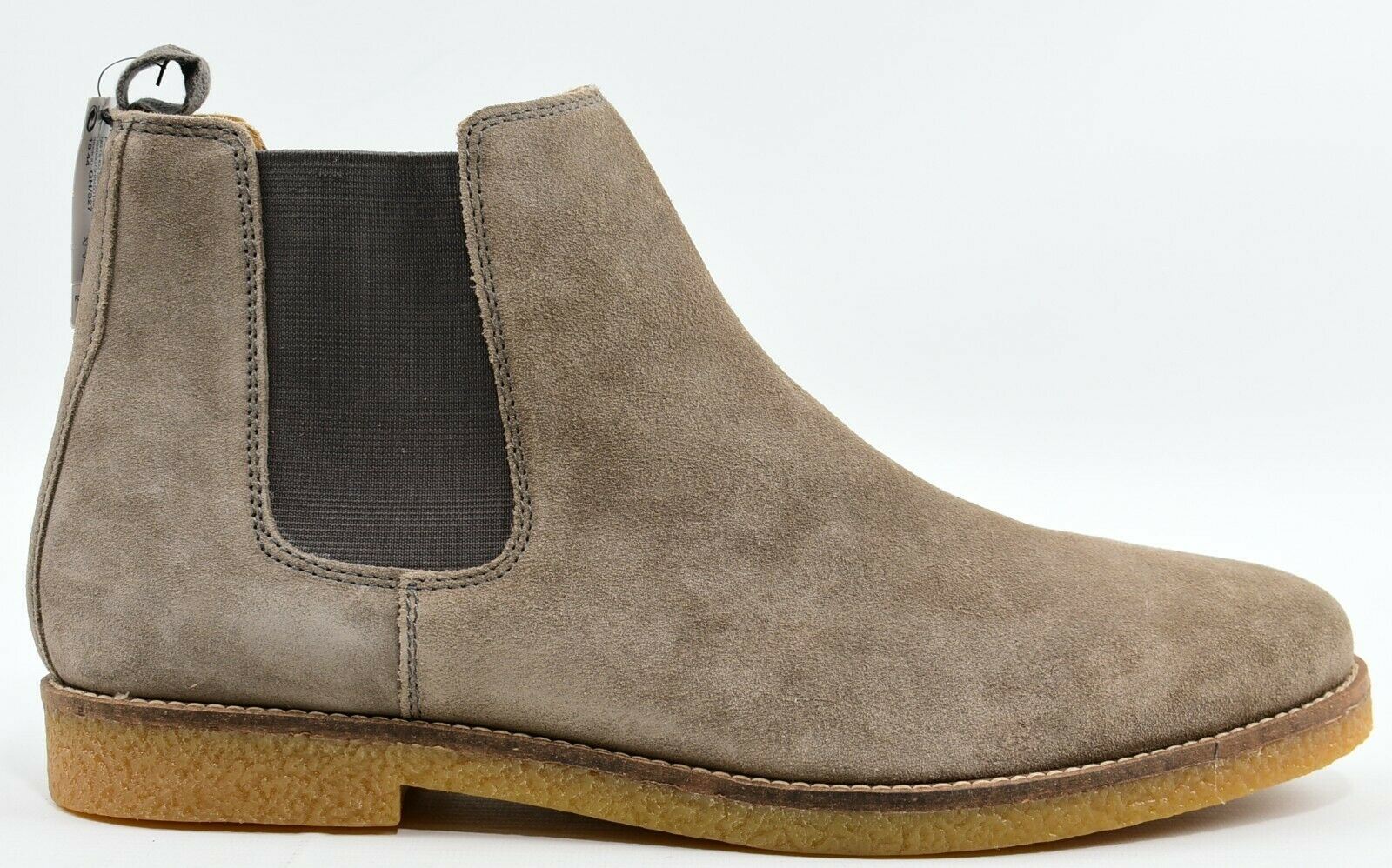 NEXT Men's Suede Leather Chelsea Boots, Stone, size UK 9