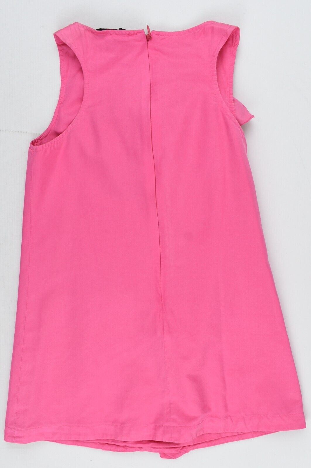 RICHMOND JR Girls' Ruffled Front SILK BLEND A-Line Dress, Pink, size 6 years