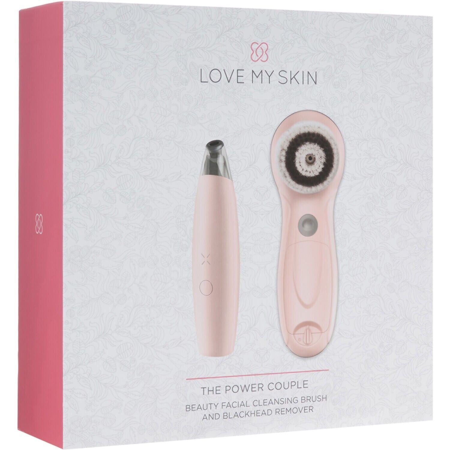 LOVE MY SKIN - The Power Couple - Facial Cleanser & Blackhead Remover (Pink)