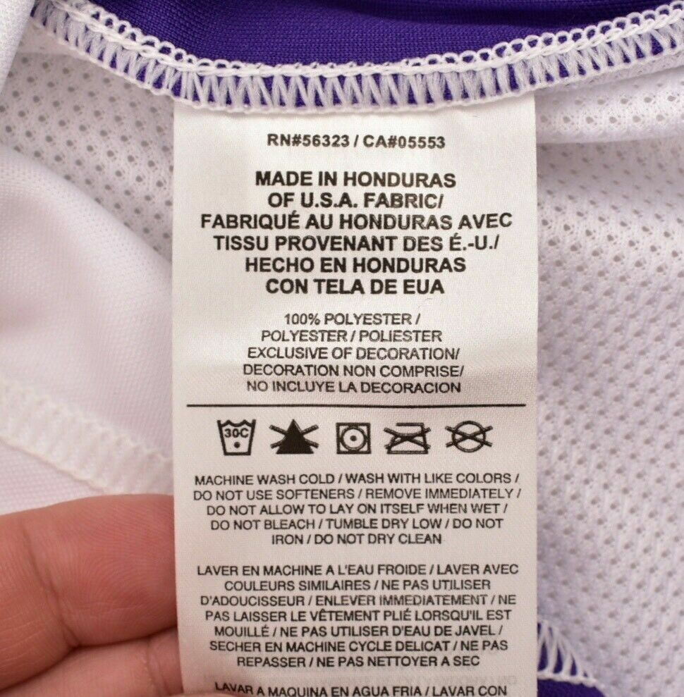 NIKE DRI-FIT Girls' Kids' Performance Tank Top, White Purple, 8 years to 9 years