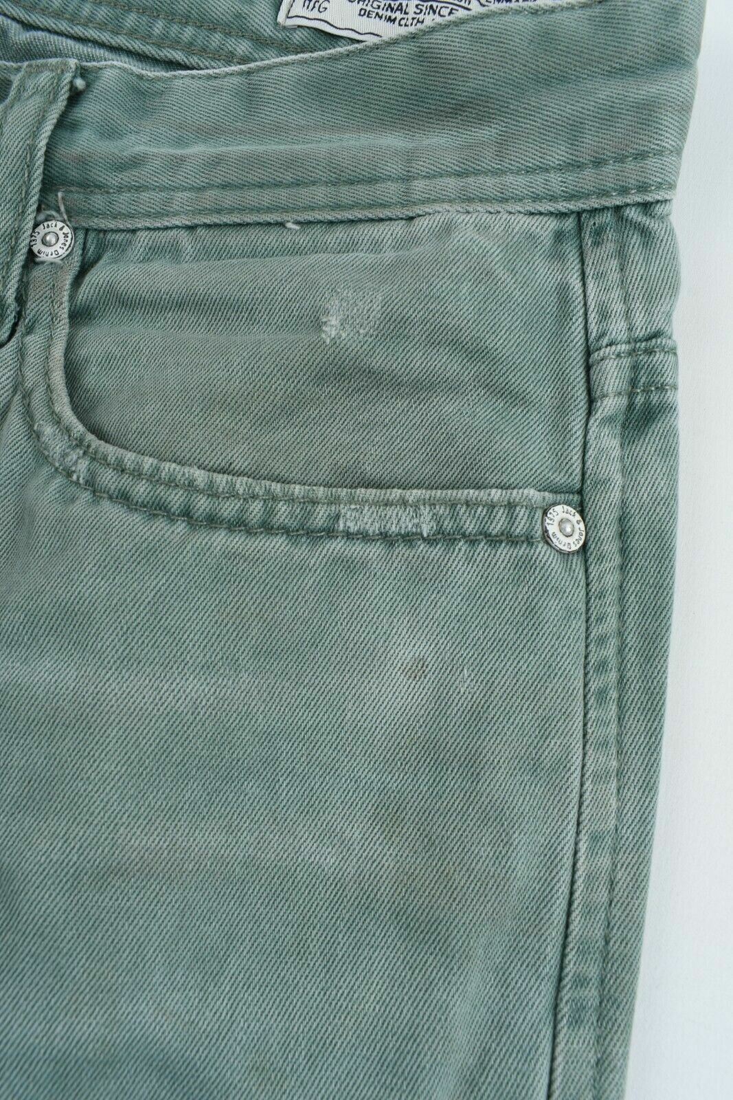 JACK & JONES Men's Green Skinny Jeans, size W28