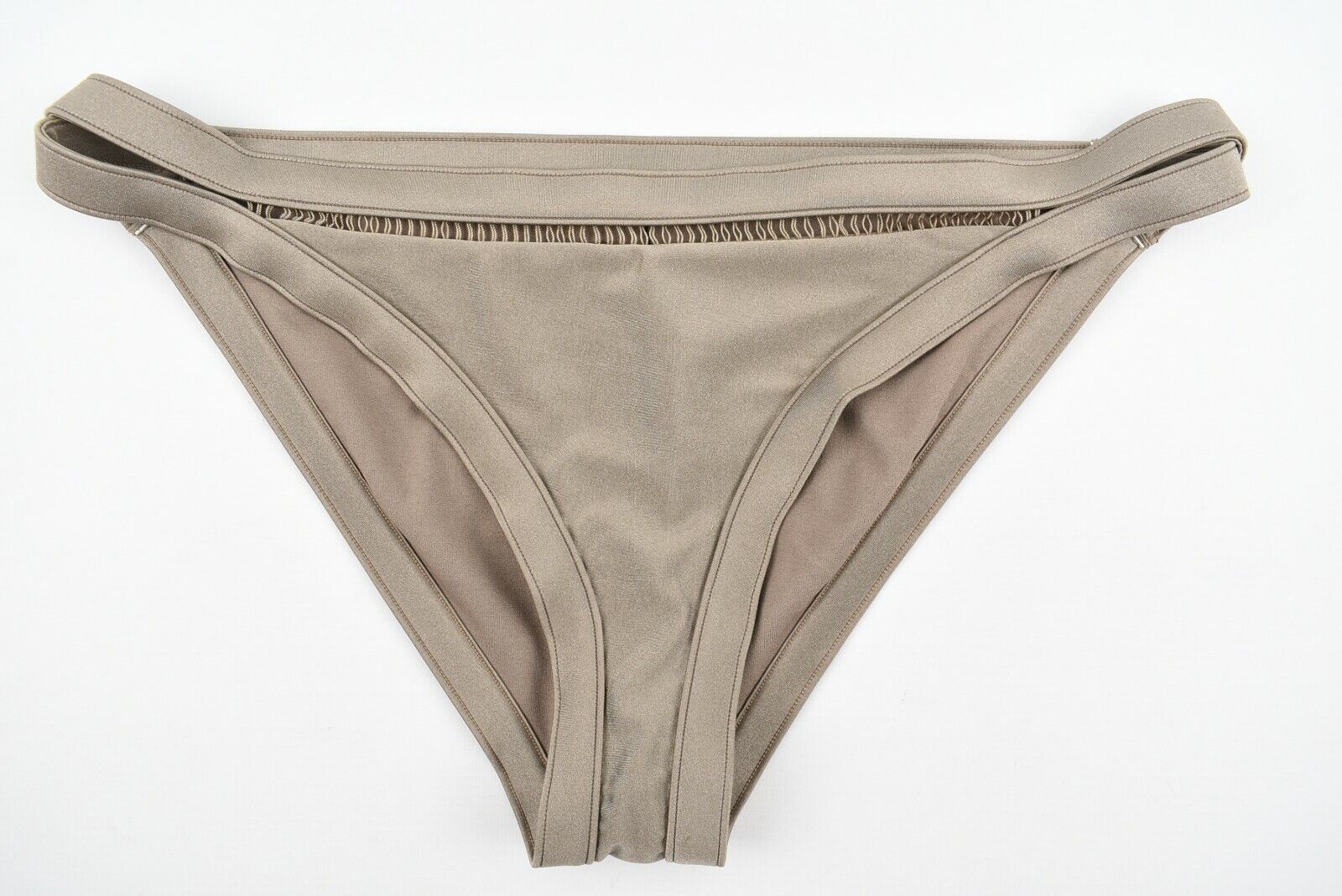 TED BAKER Swimwear: Women's Bikini Bottoms, Pewter Green, Ted size 3 / UK 12