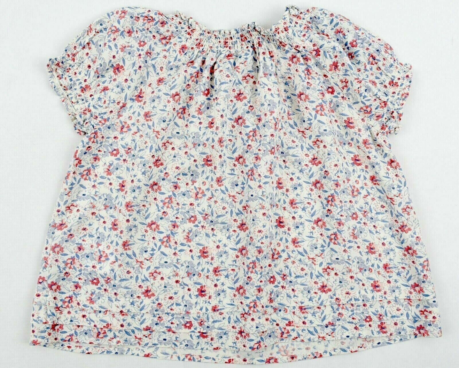 POLO RALPH LAUREN Girls' Short Sleeve Floral Tunic Top, size 6-7 years