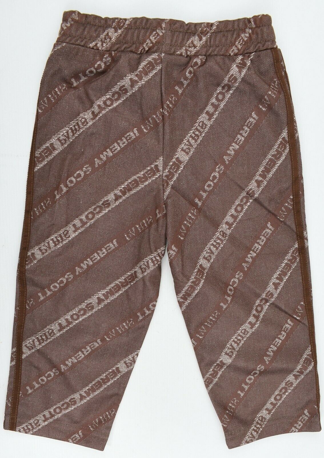 JEREMY SCOTT x ADIDAS Baby Boys' Logo Joggers Pants Brown, size 12-18 months