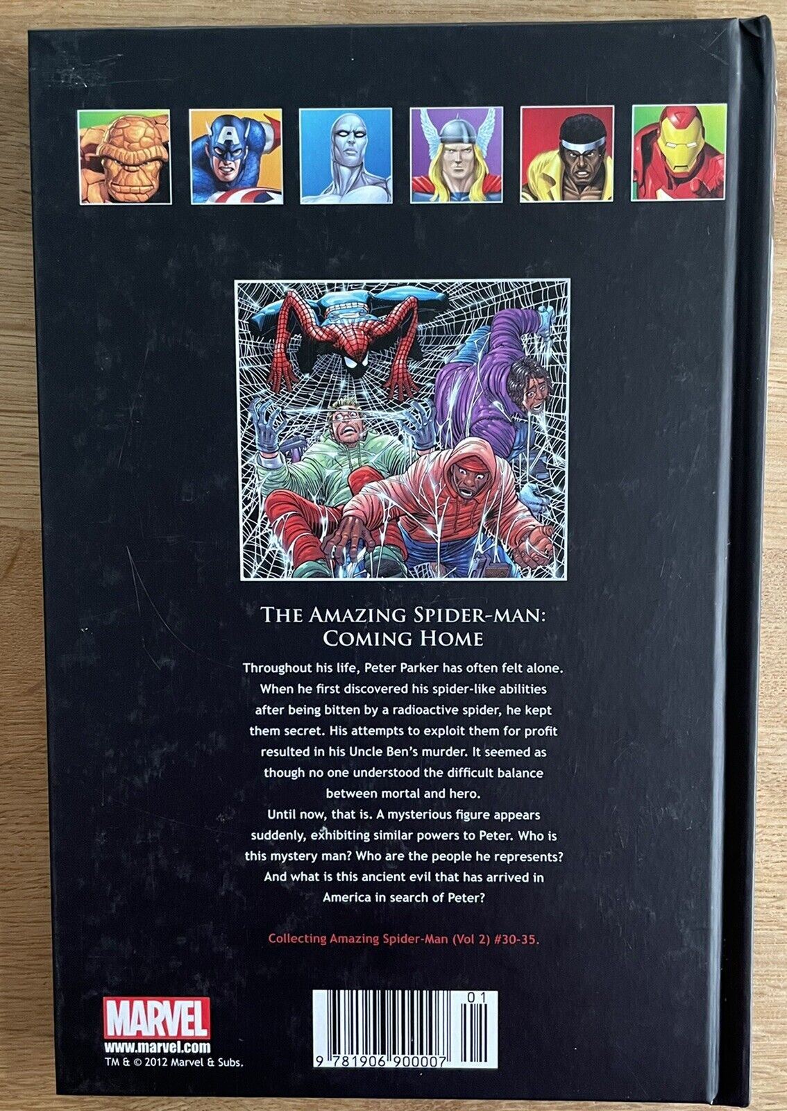 The Amazing Spider-Man Coming Home No.21 Marvel Graphic Novel Hardback Like New