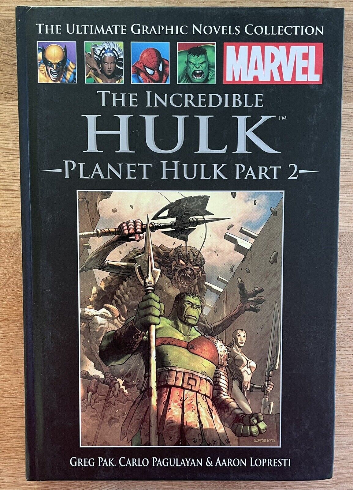 The Incredible Hulk Planet Hulk PT2 No.46 Marvel Graphic Novel Hardback Like New