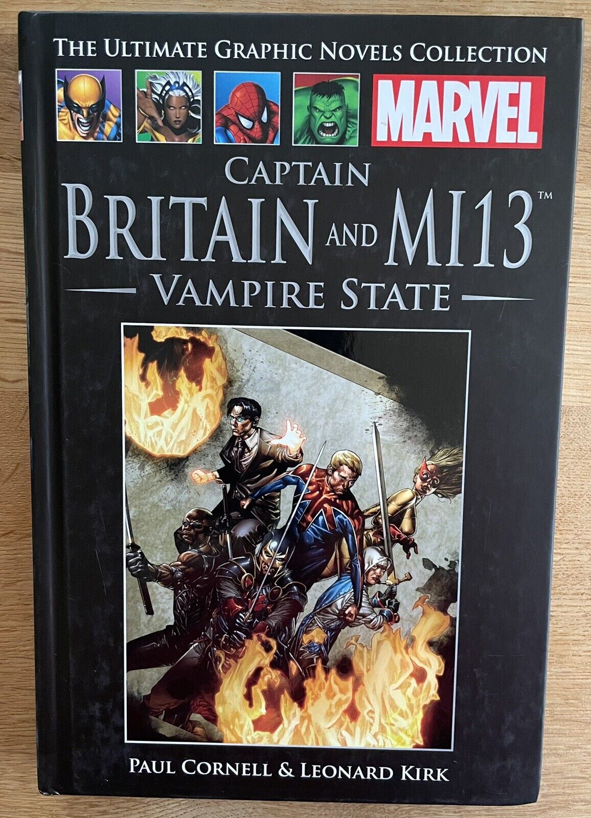 Captain Britain & MI13 Vampire State 59 Marvel Graphic Novel Hardback Like New