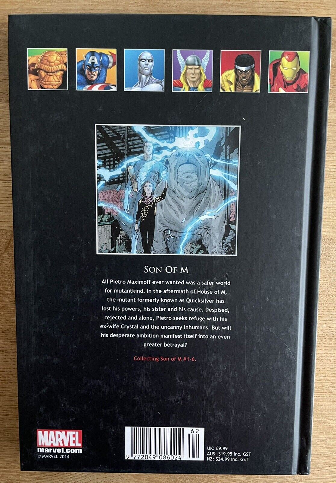 Son Of M No.41 Marvel Graphic Novel Hardback Like New Condition