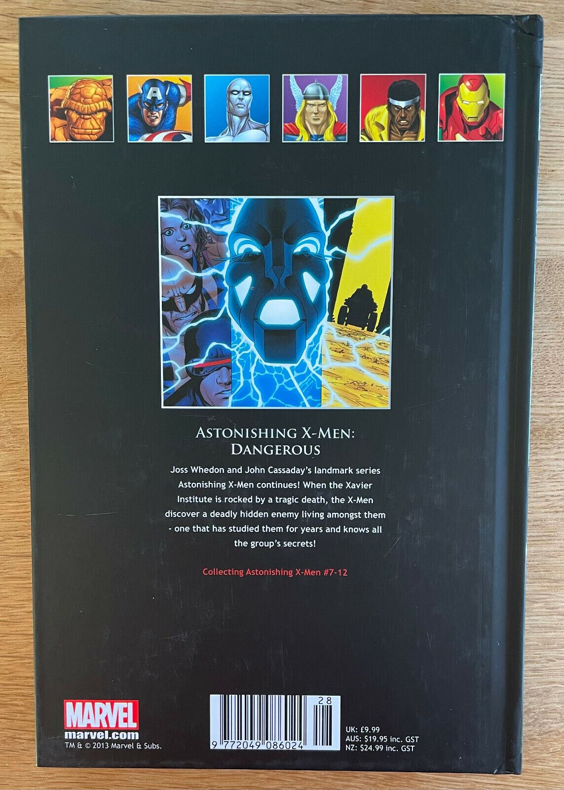 Astonishing X-Men Dangerous No.37 Marvel Graphic Novel Hardback Like New