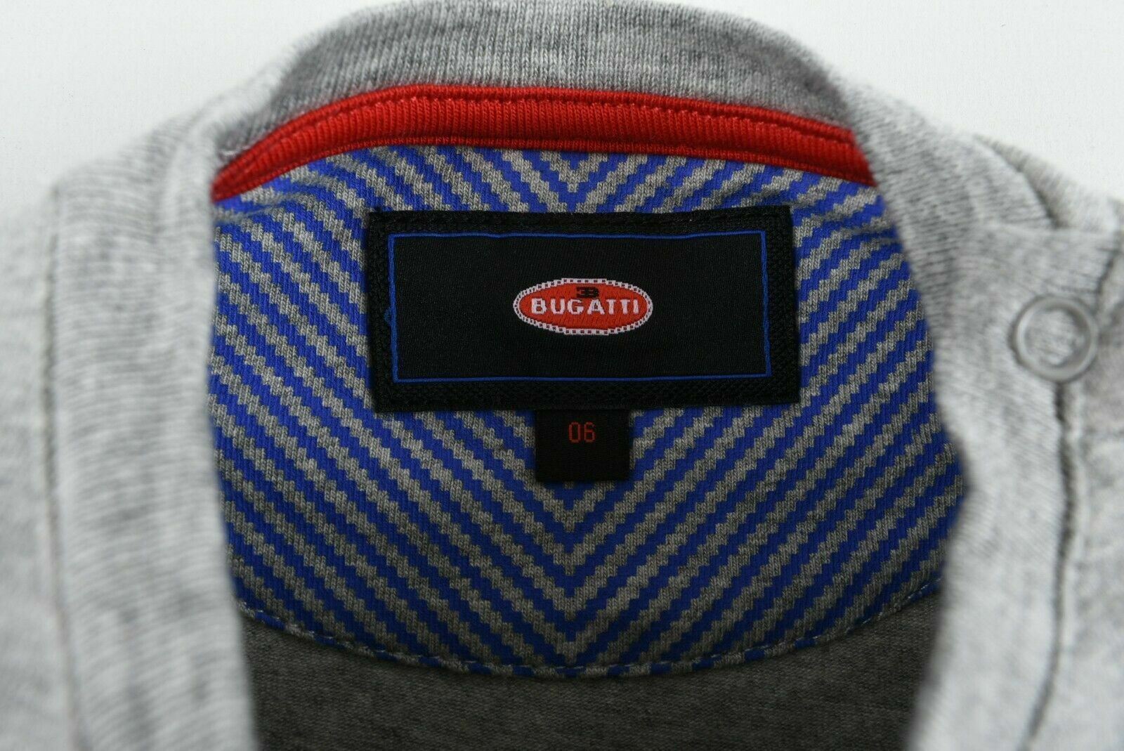 BUGGATI Baby Boys' Long Sleeve Top, Cars Print, Grey, 6 months