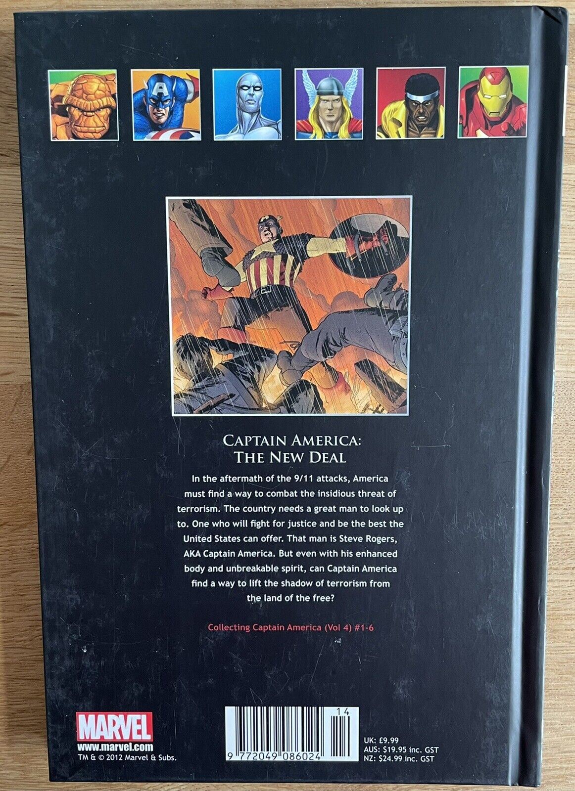 Captain America The New Deal No.27 Marvel Graphic Novel Hardback Like New