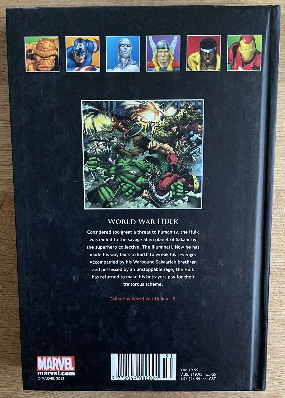 World War Hulk No.55 Marvel Graphic Novel Hardback Like New