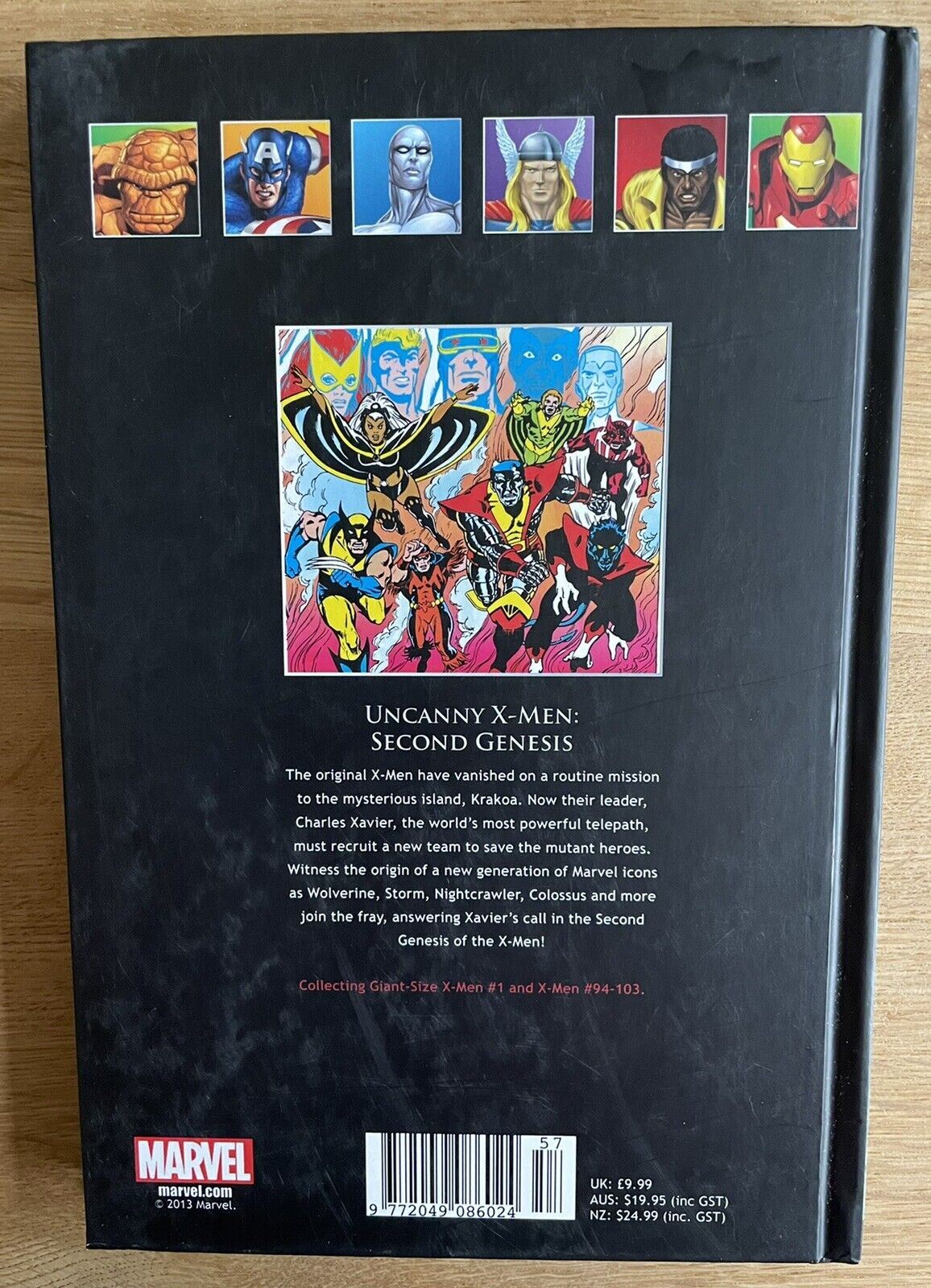 Uncanny X-Men Second Genesis XXXIV Marvel Graphic Novel Hardback Like New